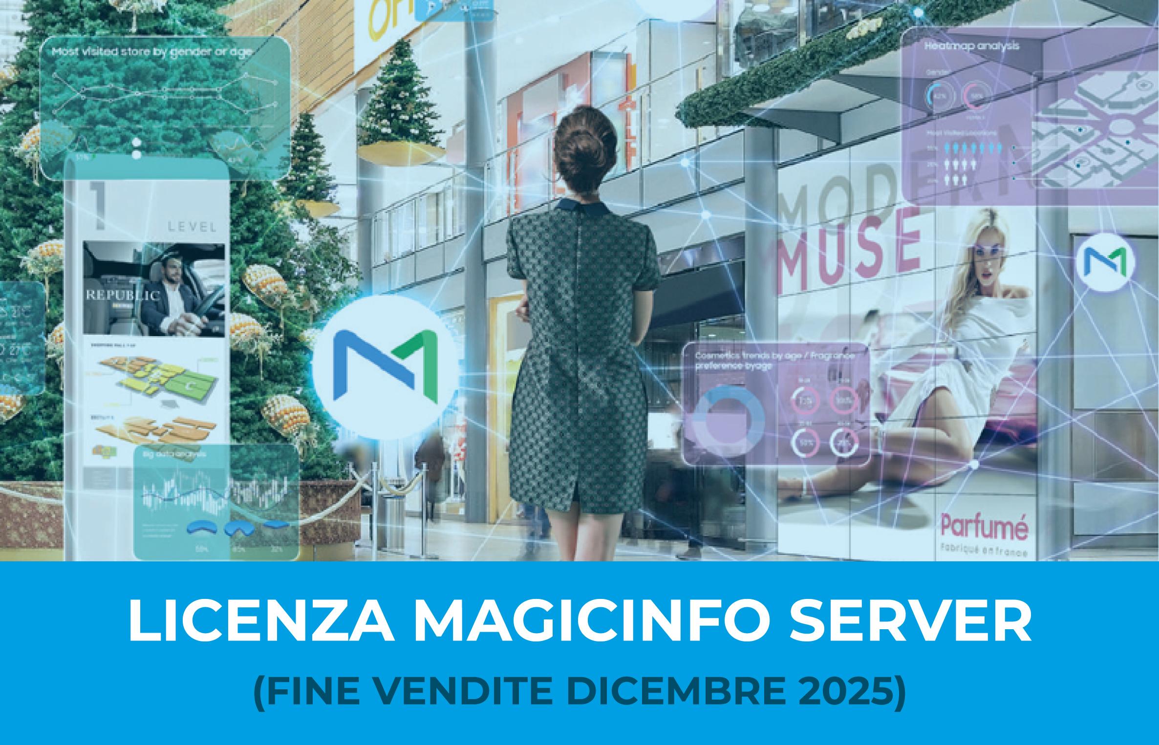 Licenza MagicInfo Server - (fine vendite dicembre 2025)